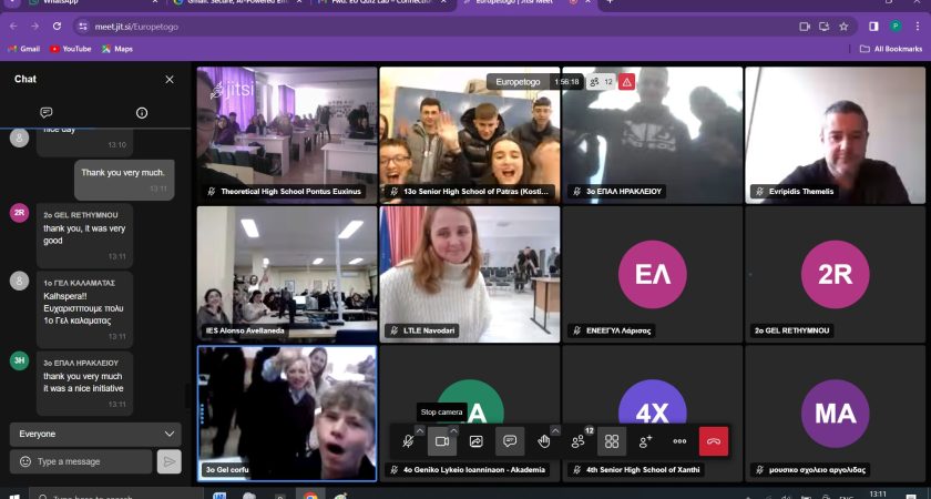 Participare la activitate europeană eTwinning – Internet Safety Day