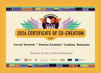 READ FOR REAL – Valorile europene prind viață prin lectură, creativitate și colaborare!