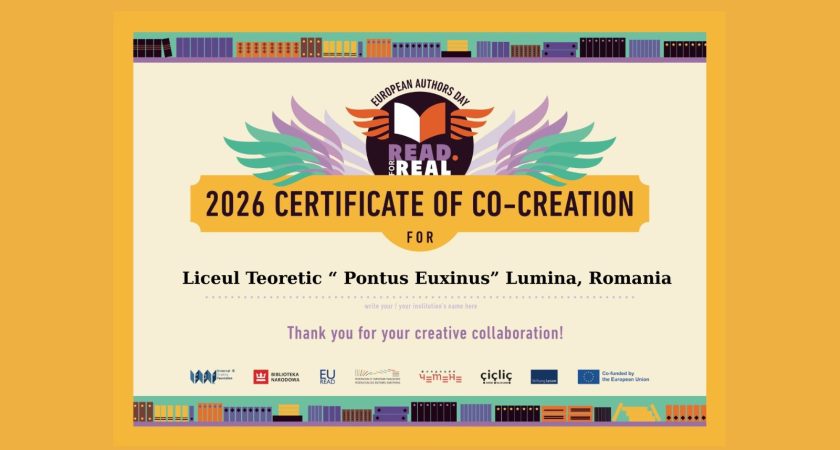READ FOR REAL – Valorile europene prind viață prin lectură, creativitate și colaborare!